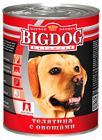 Зоогурман BIG DOG консервы 850г с телятиной и овощами для собак фото, цены, купить