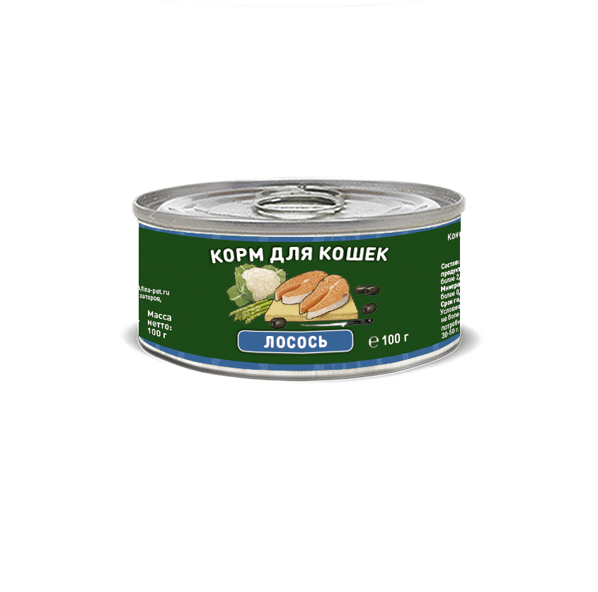 Solid Natura Holistic консервы для кошек с лососем 100г фото, цены, купить