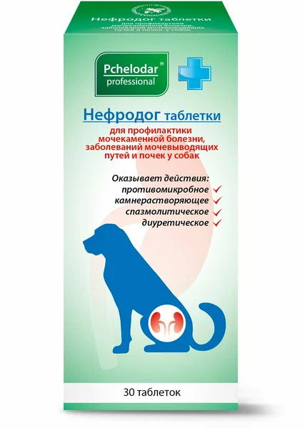 Pchelodar Нефродог 30таб для собак фото, цены, купить