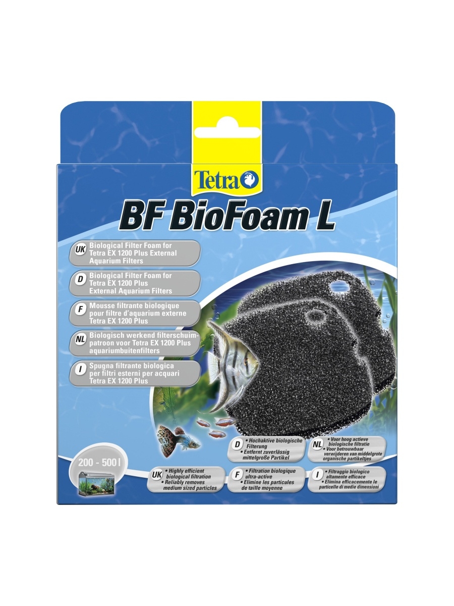 губка сменная Tetra BioFoam L  EX1200 фото, цены, купить