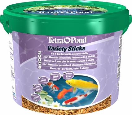 Tetra VARIETY STICKS BUCKET (палочки) 10л/1,250кг фото, цены, купить