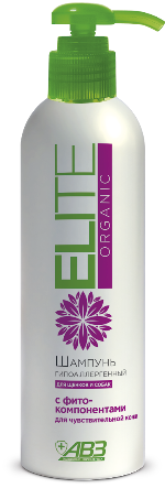 шампунь ELITE Organic для собак, щенков Гипоаллергенный 270мл фото, цены, купить