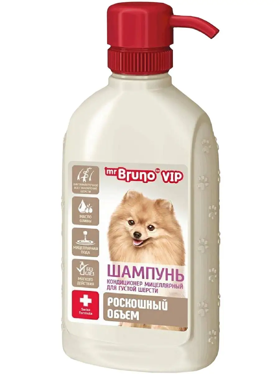 Mr.Bruno VIP Шампунь-Кондиционер,сухой 200мл для собак фото, цены, купить