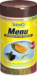 Tetra 4in1 MENU (хлопья) 100мл фото, цены, купить
