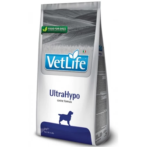 Farmina VetLife UltraHypo для взрослых собак всех пород с пищевой аллергией 2кг фото, цены, купить