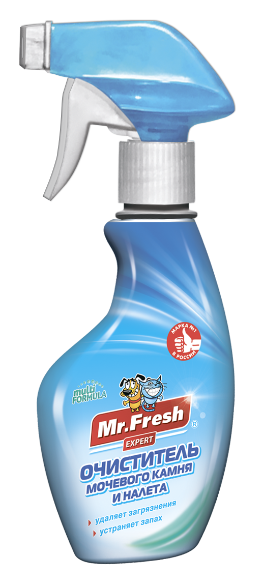 Очиститель налета и мочевого камня Mr.Fresh Expert, для туалетов и лотков, спрей 200 мл фото, цены, купить