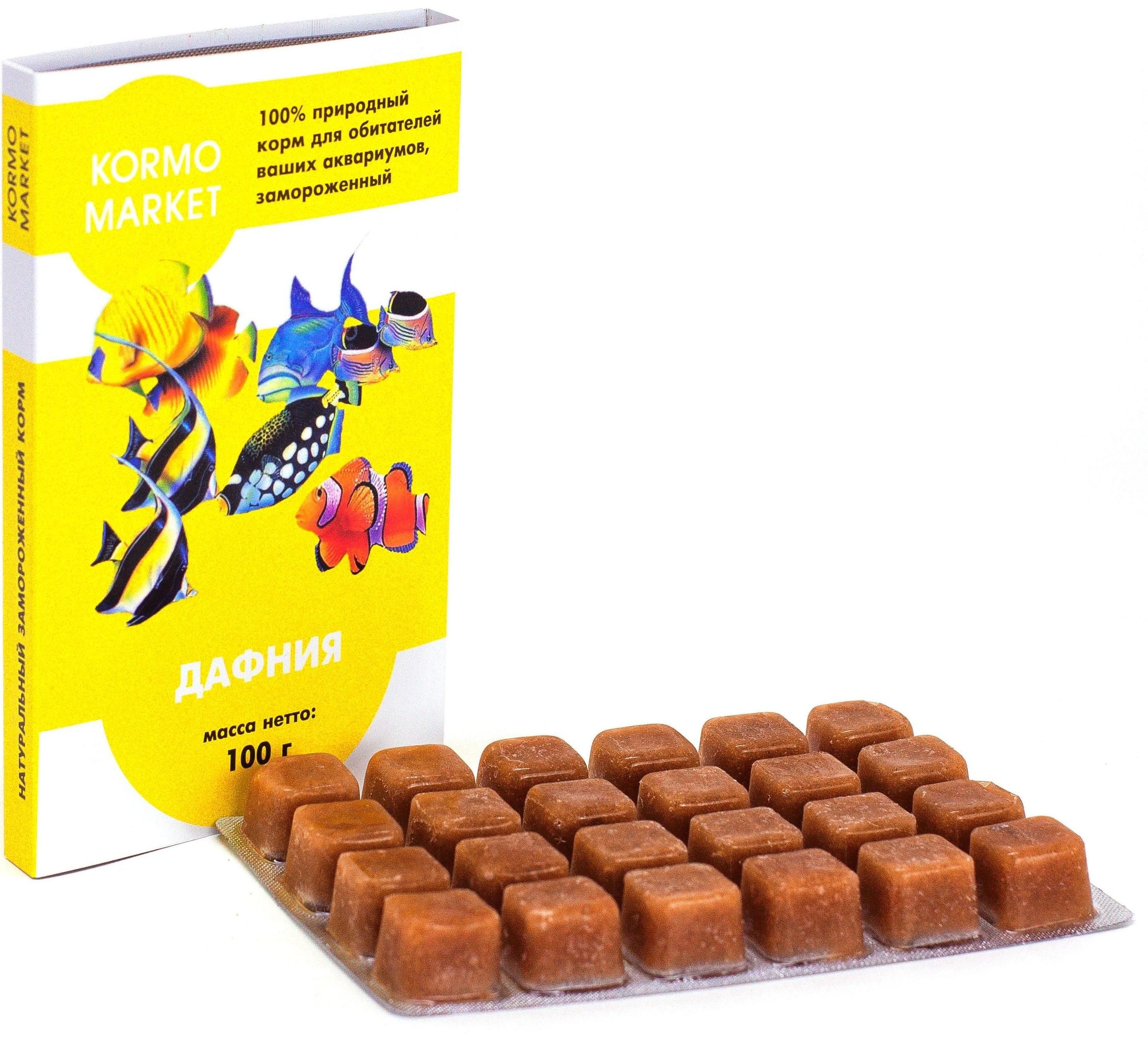 KORMO MARKET замороженный корм  Дафния 100г блистер фото, цены, купить