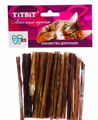 TiTBiT Кишки говяжьи для кошек фото, цены, купить