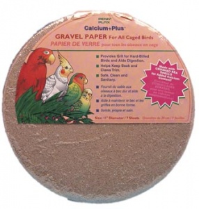 Песочное Дно для клетки GRAVEL PAPER d=36см  фото
