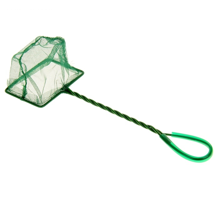 Сачок 15см, ручка из 3-х нитей зеленый  фото, цены, купить