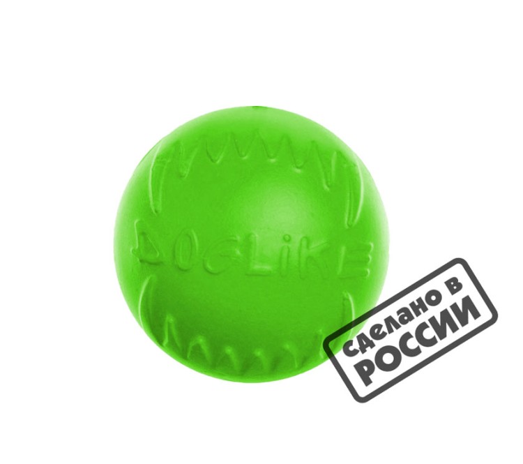 Мяч DogLike 6см  Большой Зелёный фото, цены, купить