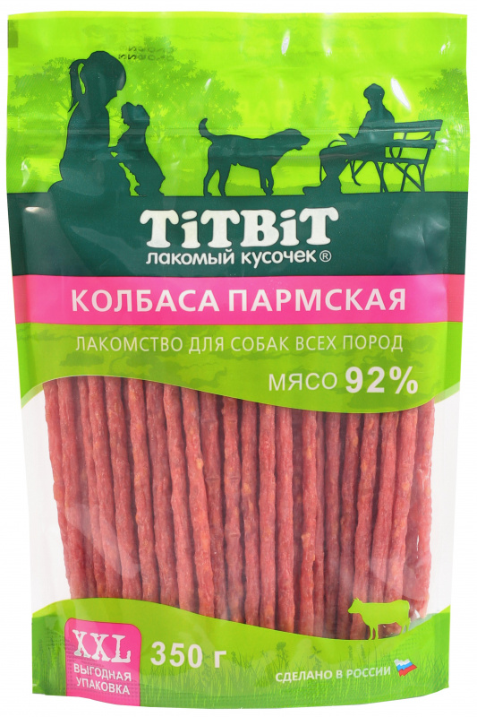 TiTBiT Золотая Коллекция Колбаса Пармская  350г XXL фото, цены, купить