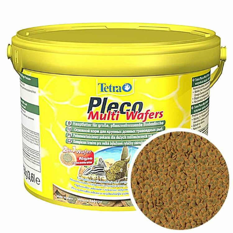 Tetra PLECO Spirulina Wafers для донных рыб 3,6л фото, цены, купить
