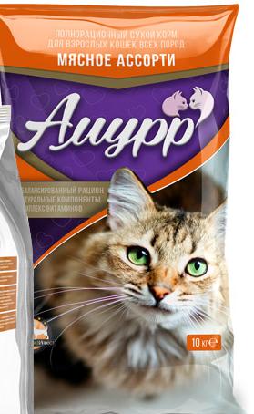 АМУРР мясное ассорти для кошек 10кг фото, цены, купить