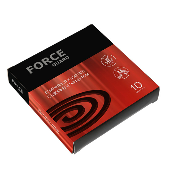 Форс Гард(Force Guard) Двойной эффект, красные спирали от комаров фото, цены, купить