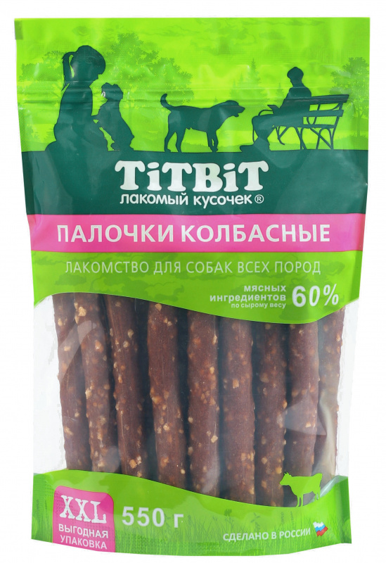 TiTBiT Палочки Колбасные 550г XXL фото, цены, купить