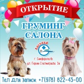 Открытие нового груминг салона в г. Симферополь