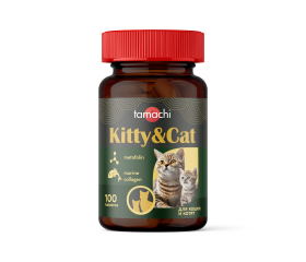 Tamachi Kitty&Cat (Китти & кет) витамины для котят и беременных кошек, 100 таб. фото, цены, купить