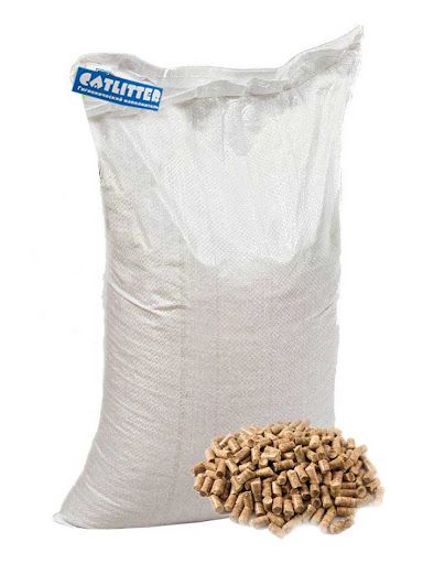 Наполнитель CAT LITTER 20 КГ древесные гранулы фото, цены, купить