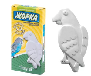 Минеральный Камень ЖОРКА  д/птиц Попугай 20г фото