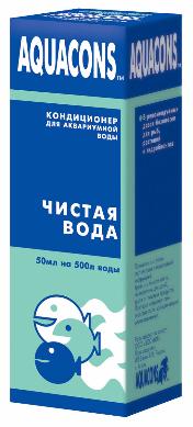 ЗООМИР AQUACONS Чистая Вода 50мл/500л  фото, цены, купить