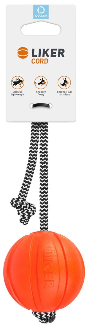 Мяч Liker Collar 7 см на шнуре фото, цены, купить
