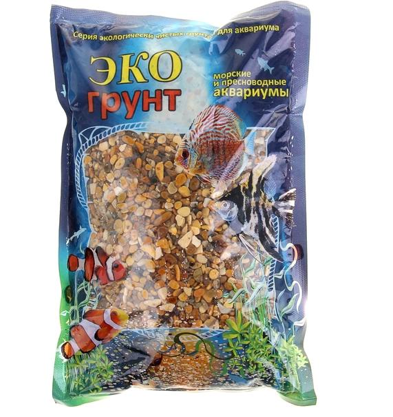 Грунт Медоса 1кг 2-4мм Галька КАСПИЙ №1  фото, цены, купить