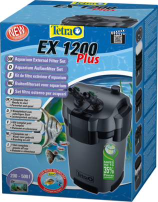 Tetratec EX 1200 plus фильтр внешний (200-500л) 1200л/ч (4 кассеты) фото, цены, купить