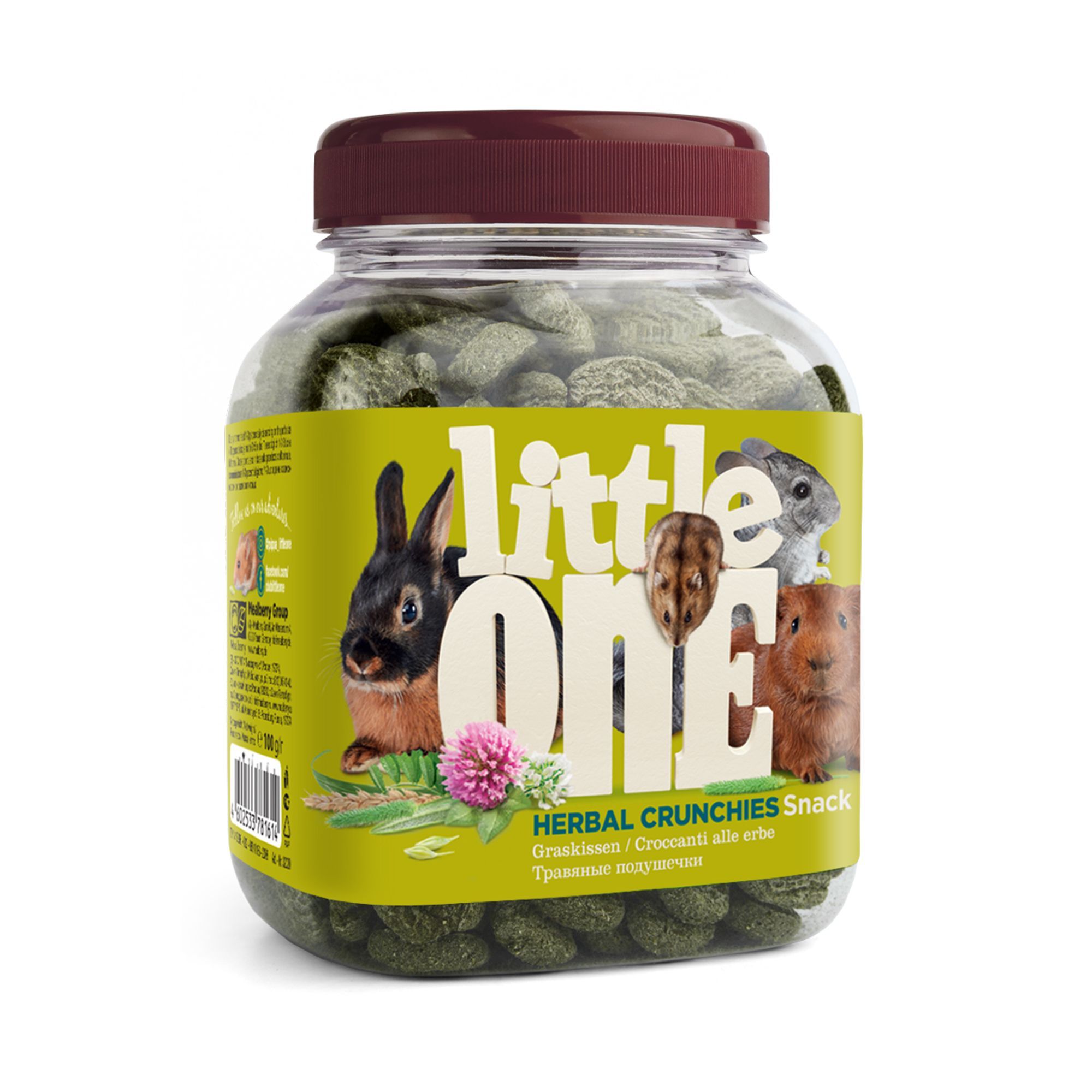 Little One Лакомство Травяные подушечки для грызунов фото