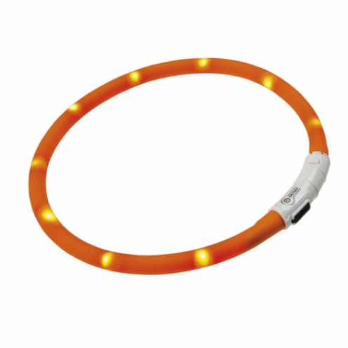 Ошейник Ferplast Светящ Night Over 55см (c USB зарядкой) фото, цены, купить