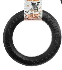 Снаряд Doglike Tug&Twist Кольцо 8-мигранное крохотное Чёрное фото, цены, купить