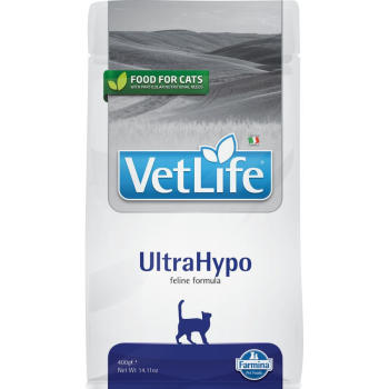 Farmina VetLife UltraHypo для кошек при пищевой аллергии 400г фото, цены, купить