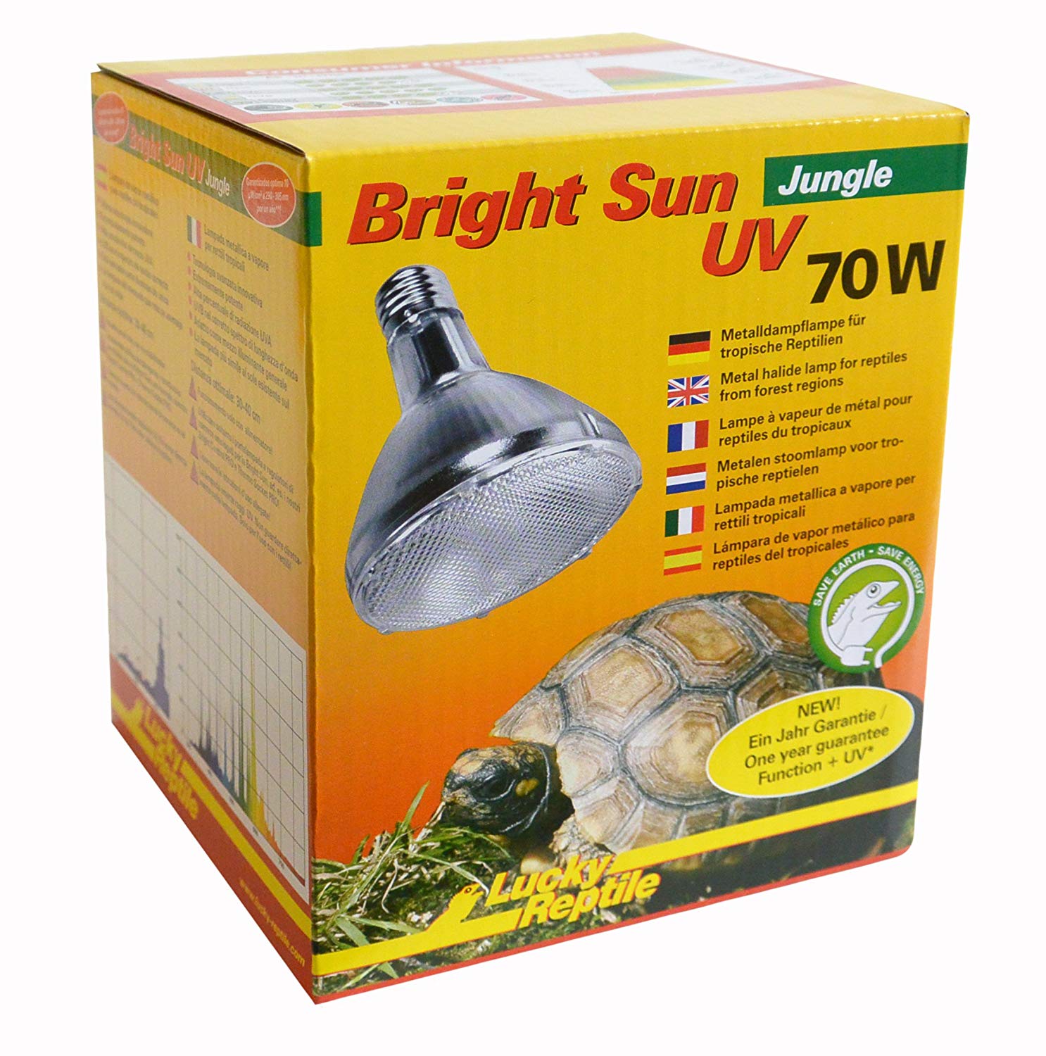 Лампа Bright Sun Jungle/Джунгли 70W металлогалогеновая LUCKY REPTILE  фото, цены, купить
