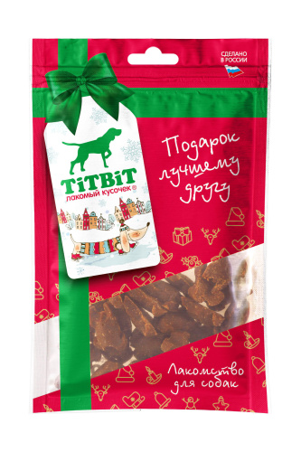 TiTBiT Курочки ароматные для собак (Новогодняя коллекция) 80г  фото, цены, купить