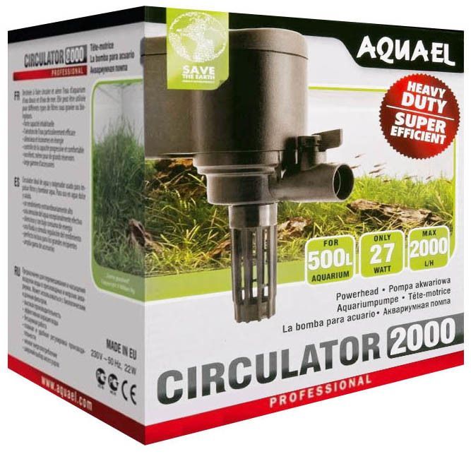  Помпа AQUAEL Circulator 2000 (350-500л) 2000л/ч фото, цены, купить