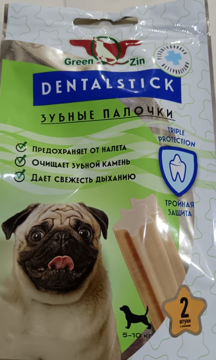 GreenQzin DENTALSTIK зубная палочка 30г фото, цены, купить