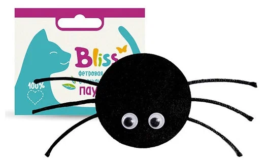 Игрушка Bliss с кошачьей мятой Паучок фото, цены, купить