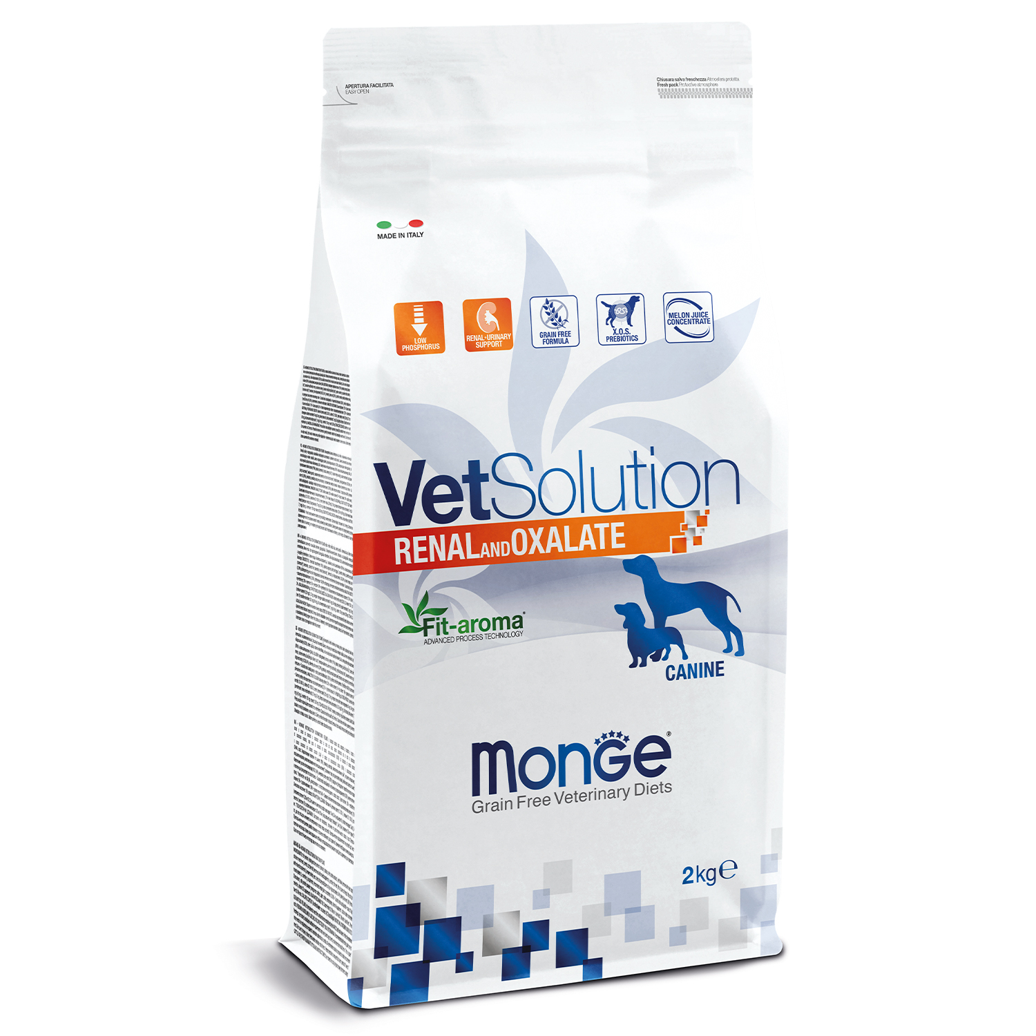 Monge VetSolution Renal and Oxalate сухой для собак 2 кг фото, цены, купить