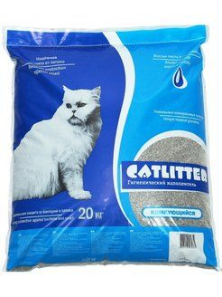 Наполнитель CAT LITTER 20кг комкующийся  фото, цены, купить