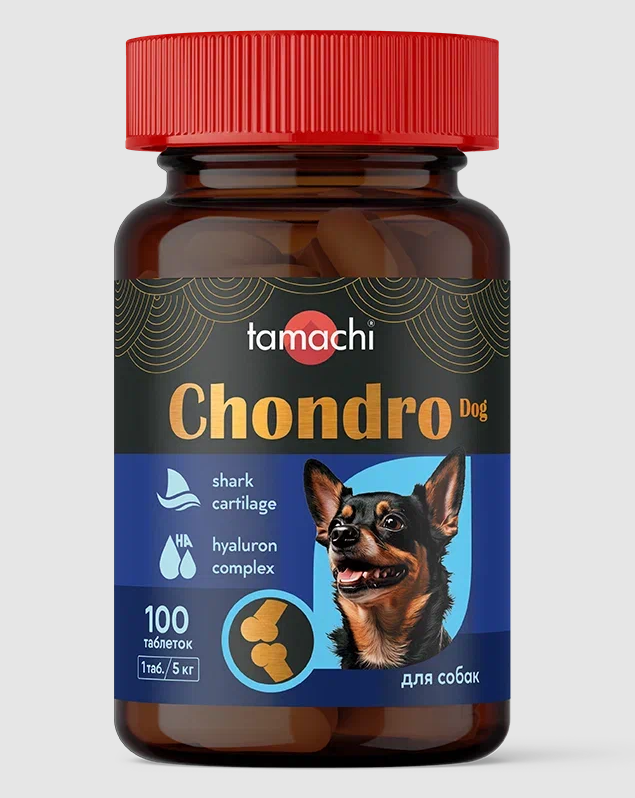 Tamachi Chondro Dog витаминно-минеральный комплекс 100таб для мелких собак фото, цены, купить