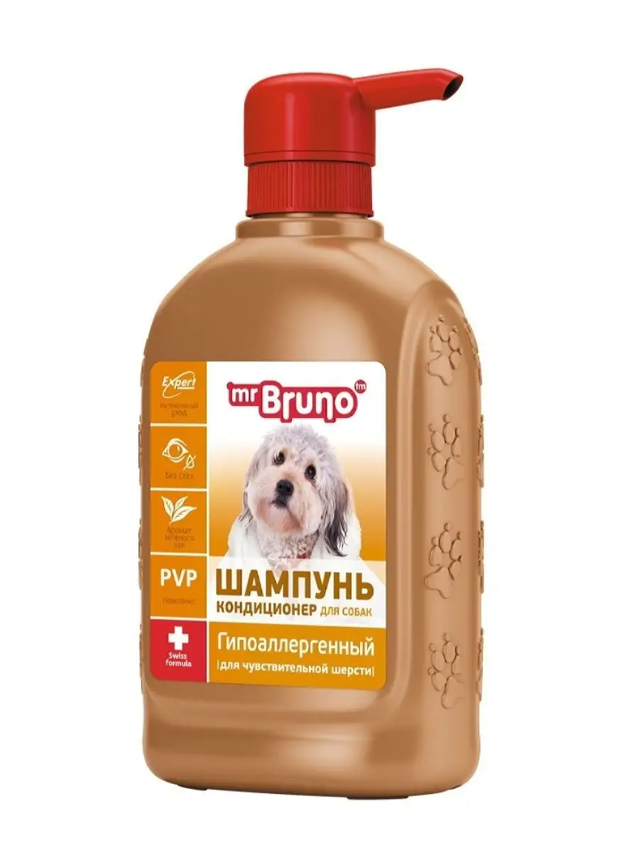 Mr.Bruno Шампунь-Кондиционер , гипоаллергенный 350мл для собак фото, цены, купить