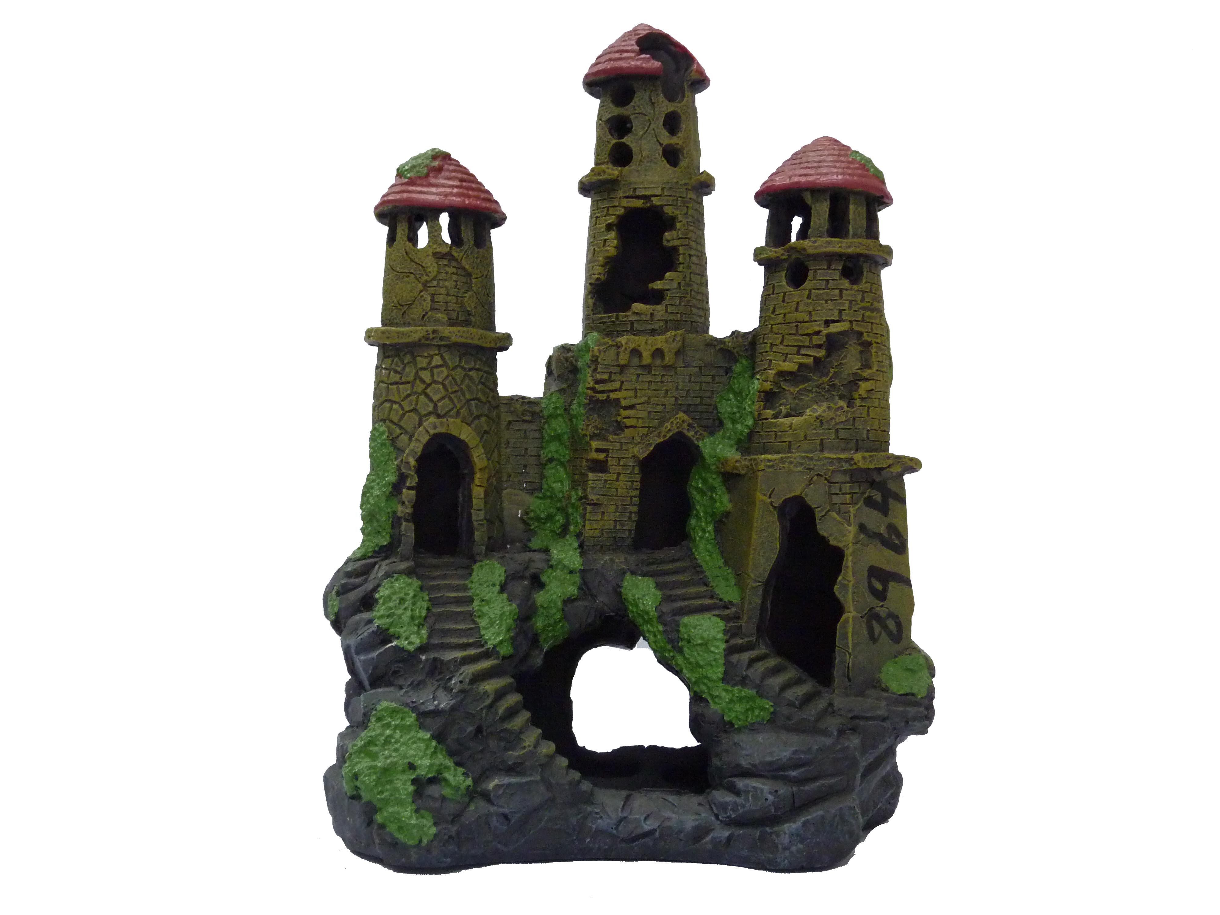 Грот Башни с лестницей 15*10,5*20 см фото, цены, купить