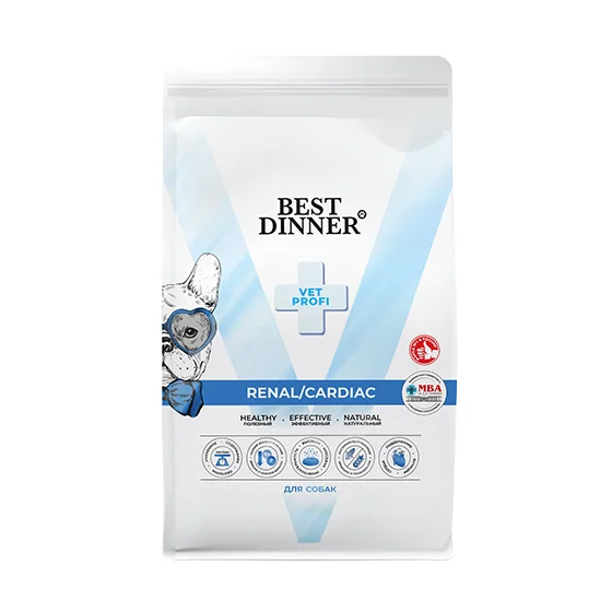 Best Dinner Vet Profi Renal/Cardiac при болезнях почек и сердца для всех пород собак 12кг фото, цены, купить