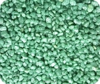 Грунт №1 10кг 2,5мм Мраморная Крошка салатовая  фото, цены, купить