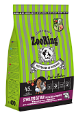 ZooRing Max Sterilized Cat Turkey&Lingonberry для крупных котов утка,индейка с брусникой 400г фото, цены, купить