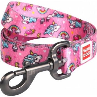 Поводок Collar WAUDOG Единороги 20мм 122см фото, цены, купить