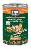Solid Natura Holistic консервы для кошек с индейкой 340г фото, цены, купить