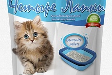Новинка - наполнитель Четыре лапки 