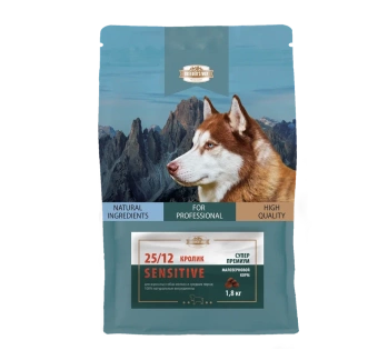 Breeder's Way Sensitive сухой корм для собак мелких и средних пород кролик 1.8кг фото, цены, купить