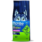 Monge BWild LOW GRAIN сухой для взрослых собак, из мяса дикого кабана 12 кг фото, цены, купить